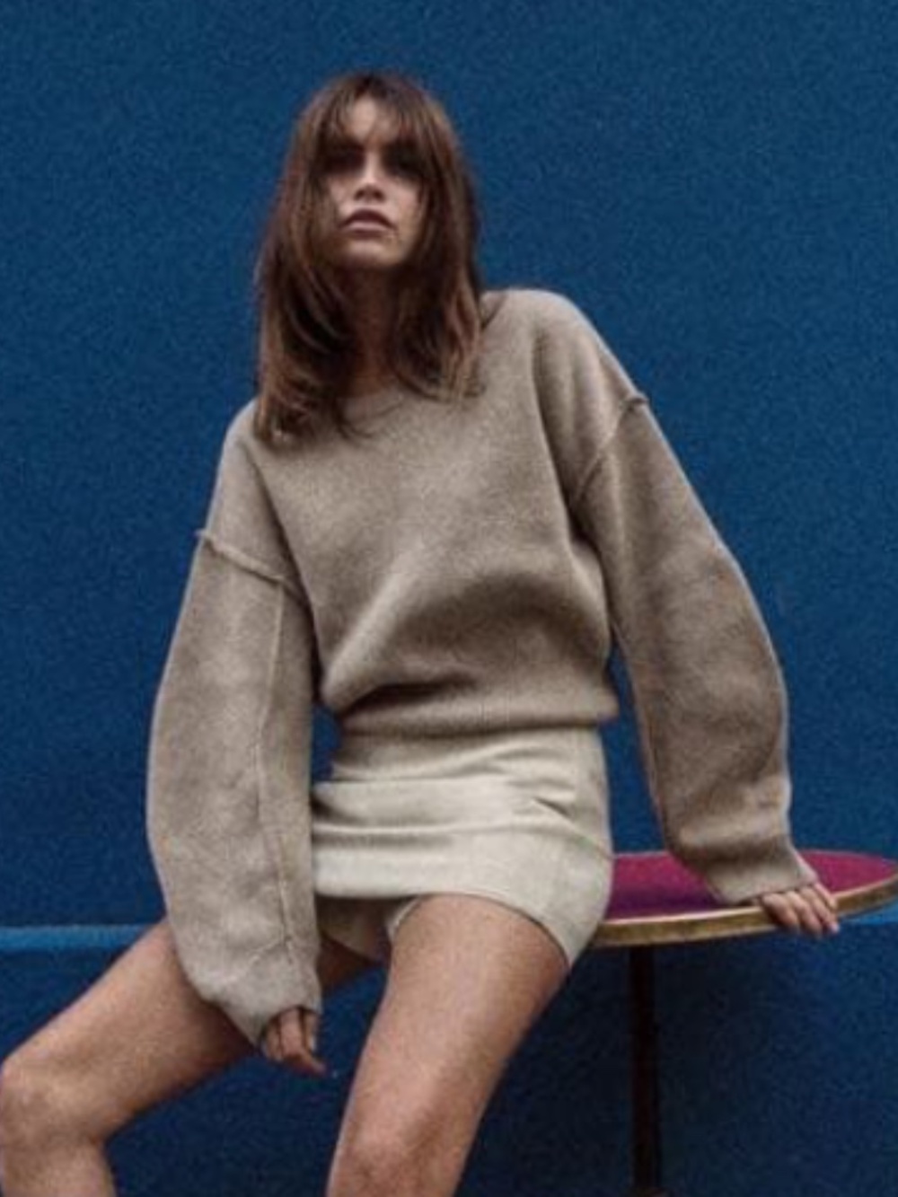 Beige Knit Zara Sweater - Picture 7 of 7
